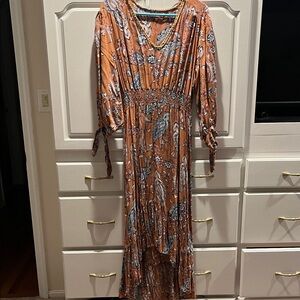 Abel the label High low Paisley Print Dress